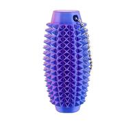Spiky Fidget, Stimming Grip Toy, 3D Printed Design, Portable Anti Stress Charm, Sensory Keychain Tool for Kids, Teens, Adults, School, Road Trips, Travel, 3.15x1.18x1.18 Inches
