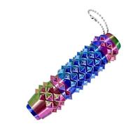 Spiky Fidget Toy, Rotating Roller Spinner, Portable Stress Relief Tool for Focus Calm, Textured Rolling Design with Smooth Rotation, Sensory Keychain Accessory, Classroom Office Toy for Study Work