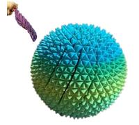 Spiky Sensory Trigger Twisty Spiral Fidget Sphere, 3D Printed Ball Fidget Toy for Adults, Stress Balls Desk Toy for Office and Home Ornament Valentine's Day Birthday Party Gifts