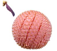 Spiky Sensory Trigger Twisty Spiral Fidget Sphere, 3D Printed Ball Fidget Toy for Adults, Stress Balls Desk Toy for Office and Home Ornament Valentine's Day Birthday Party Gifts