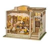 Spilay Vitrine's Tale - Kit de casa de muñecas en miniatura con luz LED, mini kit de construcción de casas para adultos, decoración creativa de estantería y regalo único