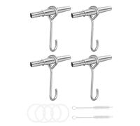 Spiles para de arce - 4 juegos de para tallo, acero inoxidable árbol de arce perdiendo Spiles | Tree Sap Collection Brocas, tubo de arce para adultos