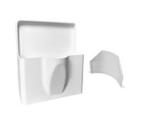 Spill-Blocking Drain Pan: Designed with a Semi-Enclosed Structure, This w