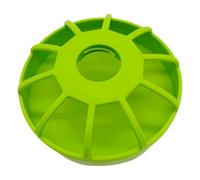 Spill Proof Chicken Food Dispenser - Large Capacity Poultry Feeder | Heavy Duty Bird Feeder For Cage, Coop, Cockatiel, Parrot, Pigeon, Home, Farmhouse, Garden, Yard, Porch and Patio