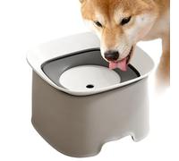 Spill Proof Dog Bowl, Pet Drinking Dish, Slow Water Feeding Station, Comfortable Hydration Tool, Reusable Pet Care Accessory, for Home Living Room Kitchen Apartment Dining Area Corner Alone Time