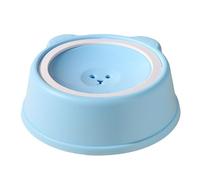Spill-Proof Dog Bowl, Slow Water Feeder, Pet Feeding Dish, No Tip Non-Slip Base Sturdy Portable Lightweight Eco-Friendly for Puppy, 9.45x9.45x3.27 Inches