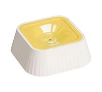 Spill Proof Dog Water Bowl | 37oz Slow Feed No Spills Dish, Large Non-Skid Base Drinking Bowls, Pet Hydration Feeder For Puppies And Small Dogs, Ideal for Indoor, Car, Crate, And Travel Use