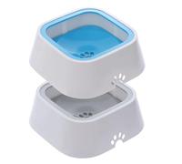 Spill Proof Dog Water Bowl - Large Capacity Anti Splash Pet Water Dish, Stable Base Drinking Feeder Container, Slow Flow Hydration System For Dogs Cats Indoor Outdoor Freewater Use