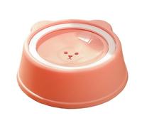 Spill-Proof Dog Water Bowl, no deslizable lento para mascotas alimentador de alimentos, 9,45 x 9,45 x 3,27 pulgadas, portátil sin punta de agua, alimentador de contenedores para perros y gatos en casa