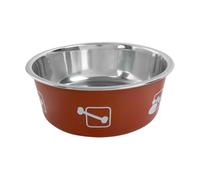 Spill Proof Dog Water Bowl, Printed Large Capacity Pet Feeder, No Drinking Dish, Anti-Spill Design for Car Travel, Home Patio Yard Crate Camping Outdoor Farm Use