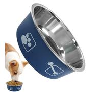 Spill Proof Dog Water Bowl, Printed Large Capacity Pet Feeder, No Slip Drinking Dish, Anti-Spill Design for Car Travel, Home Patio Yard Crate Camping Outdoor Farm Use