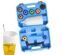 Spill-Proof Oil Funnel Kit Quick Pouring Tool Fits Most Vehicles