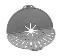 Spill-Proof Silicone Pot Lid - Boil Over Stopper & Cooktop Cover