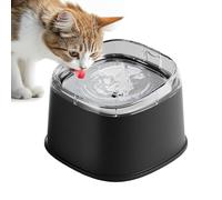 Spill Proof Water Bowl for Dogs - Slow Drinking Bowl for Messy Drinkers | Large Capacity Pet Water Dispenser | 2000ml Leak-Proof, for Puppy Kitten Cat, Indoor Outdoor Home Road Trip Travel Car