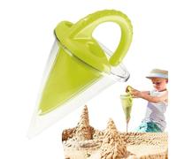 Spilling Funnel Sand and Water Building Funny Educational