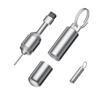 Spillo Telefono - 5,2x0,9 Cm Estrattore Portatile In | Lega Con Laccetto, Strumento 2 en 1 por Rimozione Vassoio E Pulizia Jack Cuffie, Porta Ricarica, Laptop, Casa, Ufficio, Viaggi