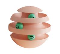 Spin Cat Toy - de , torre de bolas giratoria, juguete de entretenimiento interactivo | para gatos, ejercicios en interiores, diversión, compromiso, juego estimulante, actividades