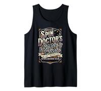 Spin Doctors Clinic Humor STO Coleccionista de Discos de Vinilo Camiseta sin Mangas