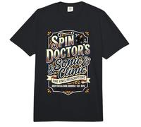Spin Doctors Clinic Humor STO Coleccionista de Discos de Vinilo Comfort Colors Adult Heavyweight T-Shirt