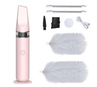 Spin Duster - Plumero giratorio automático de 360° | Cepillo de limpieza eléctrico ajustable para oficina en casa, eliminación de polvo, limpieza del hogar, colector de polvo eficiente