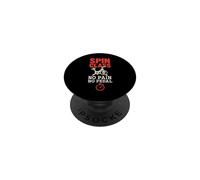 Spin Instructor Life Pedal Power Spin Class Vibes Fitness PopSockets PopGrip Adhesivo