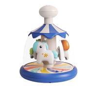 Spin & Learn Activity Toy - Roundabout animado con luces y música, promueve el desarrollo sensorial | Actividad Aprenda causa y efecto CAROUSEL, juguetes educativos para bebés, promueve la comprensión