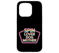 Spin Lover Dog Mother Fitness Fur Exercise Pet - Carcasa para iPhone 15 Pro