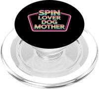 Spin Lover Dog Mother Fitness Fur Exercise Pet - PopSockets PopGrip para MagSafe