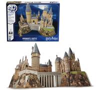 SPIN MASTER - 4D Build - PUZZLE 3D HARRY POTTER CASTILLO HOGWARTS - Rompecabezas 3D Juego Construcción - Puzzles para Adultos y Niños - 6069831 - Juguetes Niños +12 años