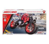 Meccano Elite Motorcycle Ducati Juego de construcción de varios modelos de vehículos 292pieza(s) - Juegos de construcción (Juego de construcción de varios modelos de vehículos, 10 año(s), 292 pieza(s), Negro, Metálico, Rojo, Metal, China)