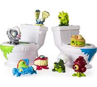 Spin Master 6037317 Set de Juego Bizarre Bathroom para Niños, ocho piezas , Modelos/colores Surtidos, 1 Unidad