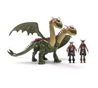 Spin Master 6072702 How to Train Your Dragon Viking Duo Hideous Zippleback Ruffnut and Tuffnut Figuras