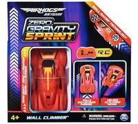 Spin Master Air HOGS - Zero Gravity Sprint Wall Climber - Coche TELEDIRIGIDO - Recargable Mediante USB - Coche por Control Remoto Rojo para Interiores - 6066517 - Juguetes Niños 4 años +