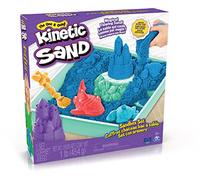 Spin Master Alambre Kinetic Sand Arena moldeable Morado, Azul o Verde Mod sdos 26,9x28,3x6,35cm-Modelos Surtidos, Multicolor, Small (6067800)