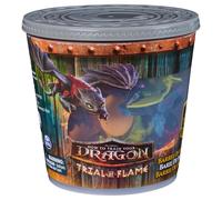 Spin Master como Entrenar a Tu Dragón Prueba de Llama Mundo Berk Barril 4+
