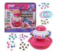 Cool Maker - POPSTYLE BRACELET MAKER - Kit para Hacer Pulseras de la Amistad - 1 Máquina con Almacenamiento, 170 Cuentas y 22 Gomas Elásticas Reutilizables - 6067289 - Juguetes Niñas 8 Años +