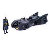 Spin Master DC Comics, Batman '89 Batmobile & Batman - Juego de figuras de acción retro de Batman de 4 pulgadas para edición coleccionista, para fanáticos a partir de 4 años