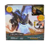 SPIN MASTER - Dreamworks Dragons - Figura Dragón Desdentao Electrónico con Ataque de Plasma de Cómo Entrenar a tu Dragón, Alas de 63 cm, Luces y Sonidos - 6072541 - Juguetes Niños 4 Años + - Regalo