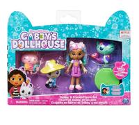 Spin Master Gabby's Dollhouse, Set Amigos Arcoíris Con 4 Personajes