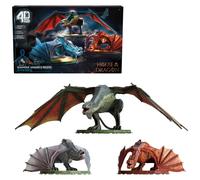 Spin Master Games 4D Build House of The Dragon 3 Pack Dragon 3D Model Kit 350 piezas Decoraci n de escritorio Rompecabezas de Juego de Tronos par