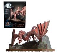 Spin Master Games 4D Build House of The Dragon Caraxes Dragon Kit de modelo 3D 101 piezas Decoraci n de escritorio Rompecabezas de Juego de Trono