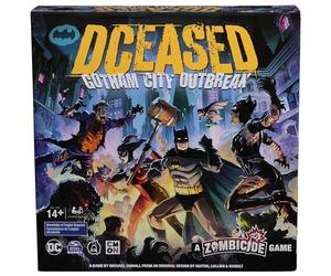 Spin Master Games, DCeased: Gotham City Outbreak, Miniaturas coleccionables de DC Comics, parte de la colección Zombicide, juego de mesa de estrategia, para adultos y adolescentes, de 1 a 4 jugadores,