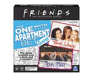 Spin Master Games Friends TV Show, The One with The Apartment Bet Party Game, for Adults and Teens Ages 14 and Up