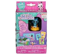 Spin Master Games Gabby's Dollhouse Match-ical - Juego de mapeo con Cartas y Figura CatRat, en diseño de la Popular Serie Preescolar Gabby's Dollhouse en Netflix, para 2 Jugadores a Partir de 4 años