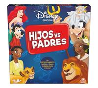 Spin Master Games - Juego de Mesa Hijos contra Padres Edición Disney, para Toda La Familia - 6070932 - Regalo niño 8 años + - Juegos de Mesa Niños 8 Años +