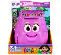 Spin Master Games Kids Puzzle DoraBackpack 3 en 1 Puzzle