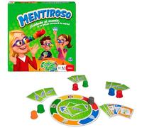Spin Master Games Mentiroso Juego de Mesa Familiar Cartas y Nariz +7 Años | Juego de mesa Mentiroso para 2-6 jugadores con cartas y nariz que crece al mentir. Diversión desde 7 años.