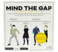 Spin Master Games Mind the Gap Deluxe Juego de trivia Juego de mesa para todas las generaciones Juego de Acci n de Gracias Juego de Friendsgiving