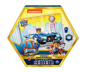 Spin Master Games The Movie, Rompecabezas de 48 Piezas para niños a Partir de 4 años, Chase
