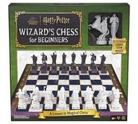 Spin Master Games, Wizarding World of Harry Potter - Juego de ajedrez para principiantes, juego de ajedrez para niños, juegos para niños, noche de juegos familiares, para mayores de 8 años